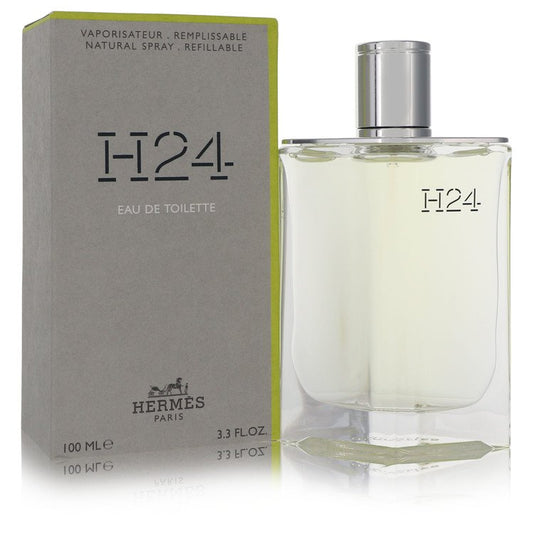 H24 by Hermes Eau De Toilette Refillable Spray 3.3 oz / 100 ml for Men