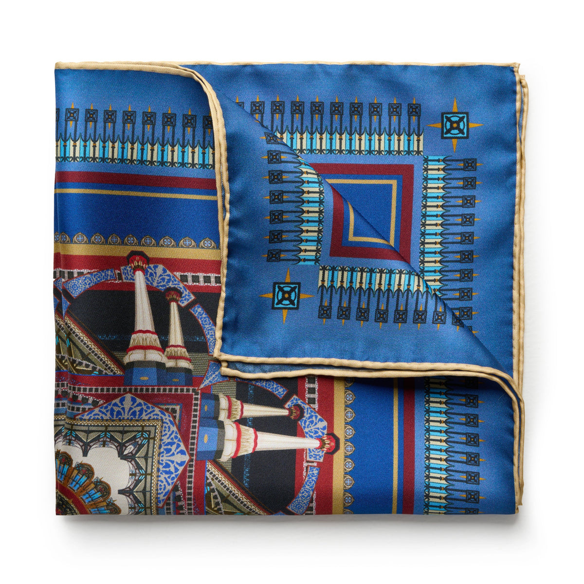 Liverpool Street Station in Nocturn Pocket Square Benson & Clegg