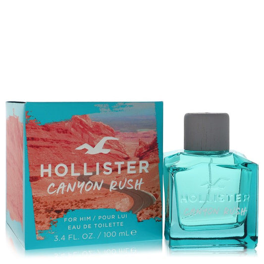 Hollister Canyon Rush Eau De Toilette Spray 3.4 oz / 100 ml for Men
