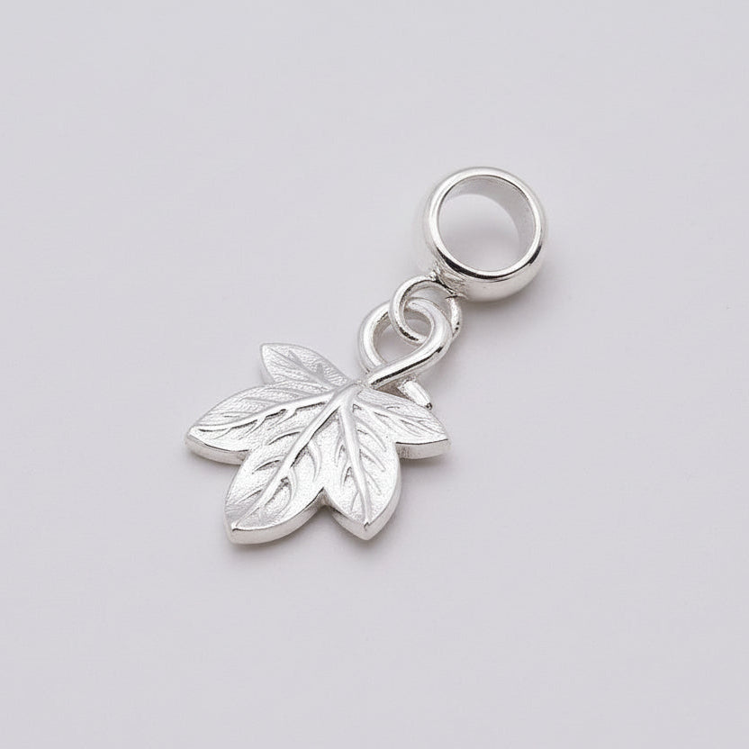 Ivy Leaf Silver Charm Scarlett Jewellery