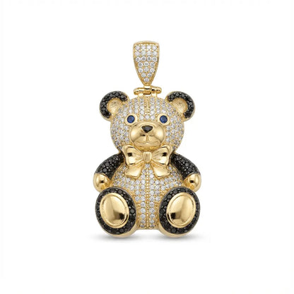 Gold Pendant – Teddy Bear – 14ct Gold Majestic Jewellery