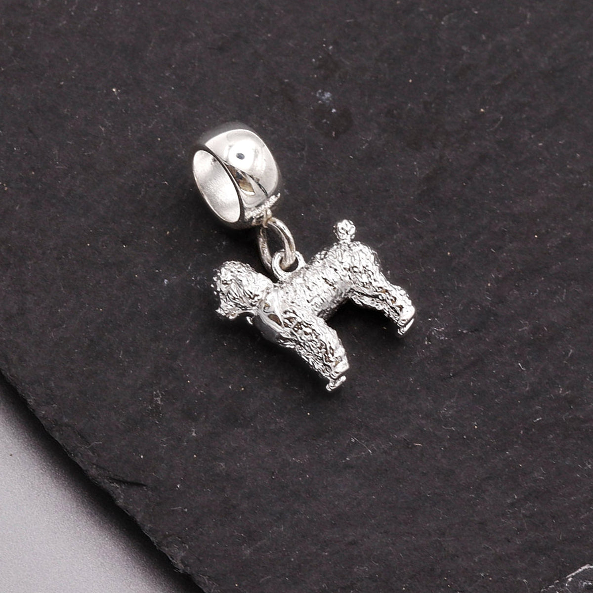 Poodle Silver Dog Charm Scarlett Jewellery