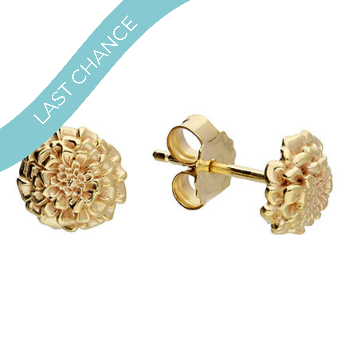 Marigold Gold Vermeil Silver Studs Scarlett Jewellery