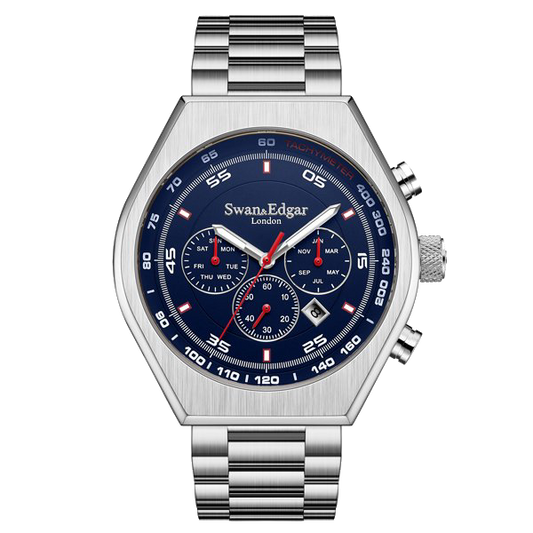 Limited Edition Swan & Edgar Hand Assembled Contemporary Classic Automatic Steel - SJR London Timepiece
