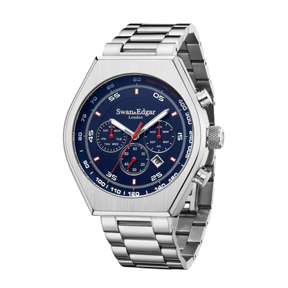 Limited Edition Swan & Edgar Hand Assembled Contemporary Classic Automatic Steel - SJR London Timepiece