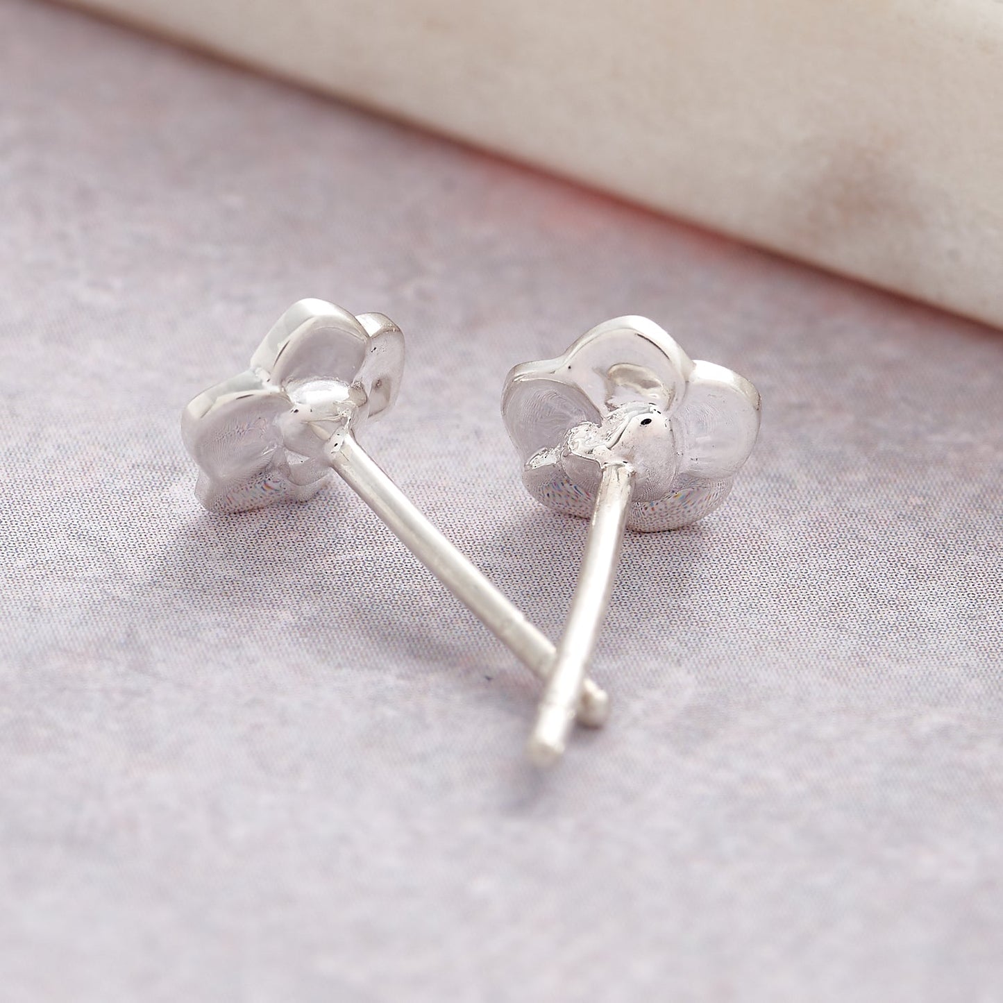 Forget-Me-Not Tiny Silver Stud Earrings Scarlett Jewellery