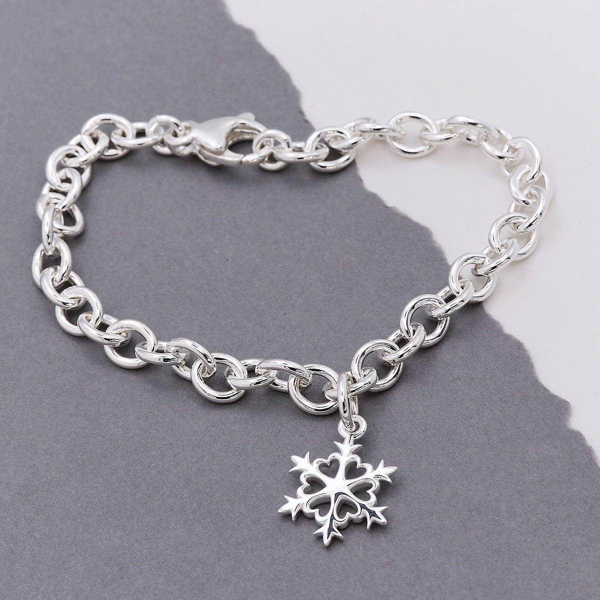 Snowflake Silver Charm Scarlett Jewellery