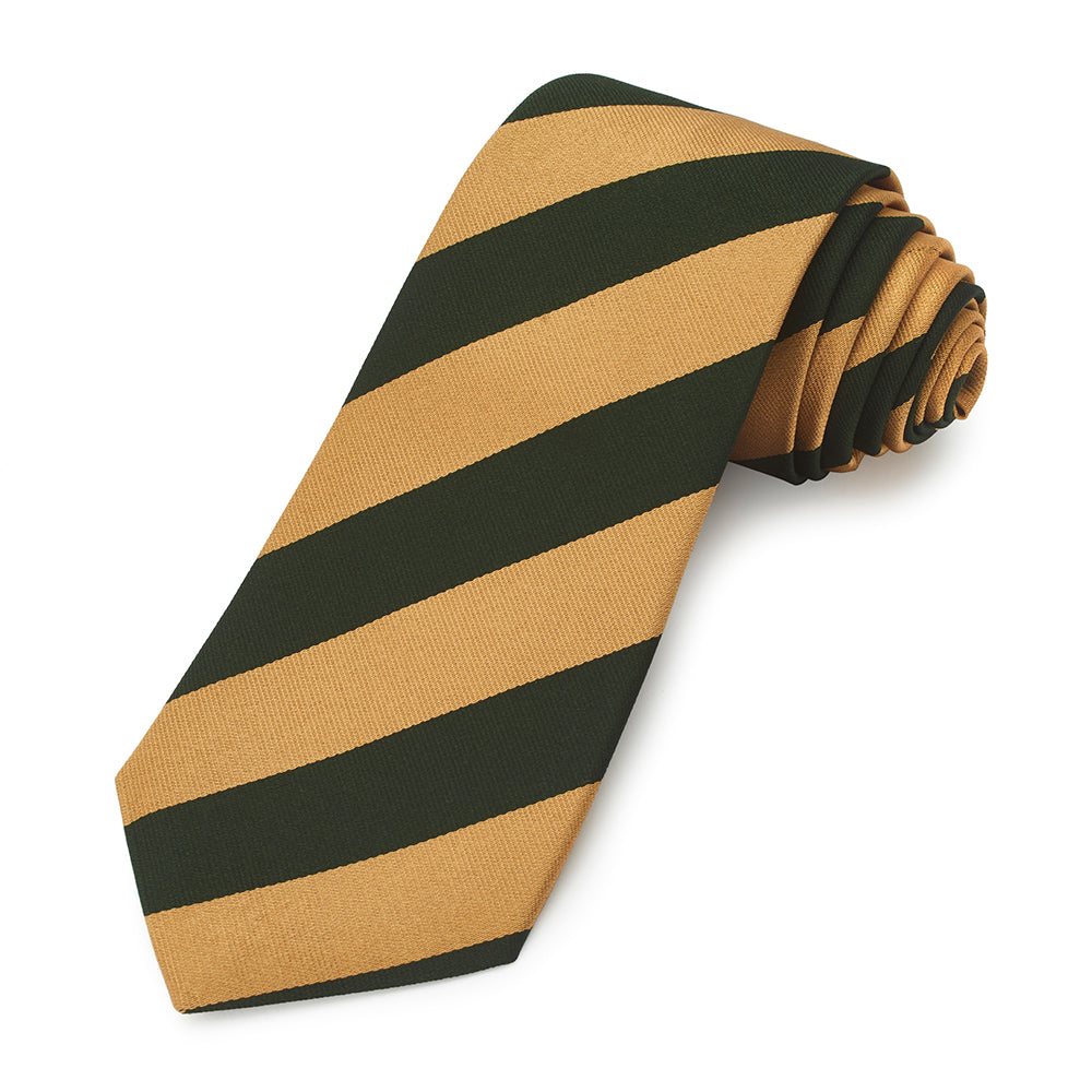 8th King's Royal Irish Hussars Three-Fold Silk Reppe Tie Benson & Clegg