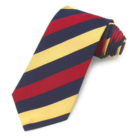 Royal Army Medical Corps Three-Fold Silk Reppe Tie Benson & Clegg