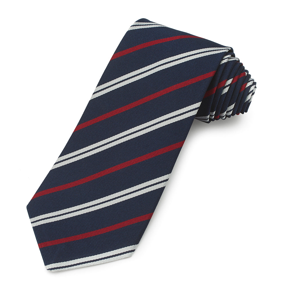 Royal Corps Of Transport Three-Fold Silk Reppe Tie Benson & Clegg