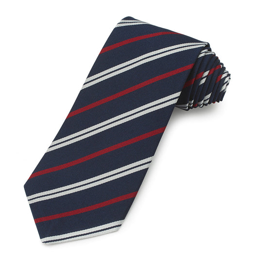 Royal Corps Of Transport Three-Fold Silk Reppe Tie Benson & Clegg