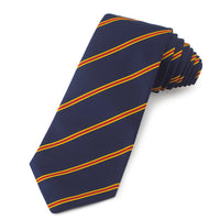 Royal Military Academy Sandhurst Three-Fold Silk Reppe Tie Benson & Clegg