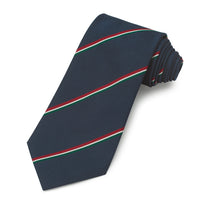 Merchant Navy Three-Fold Silk Reppe Tie Benson & Clegg