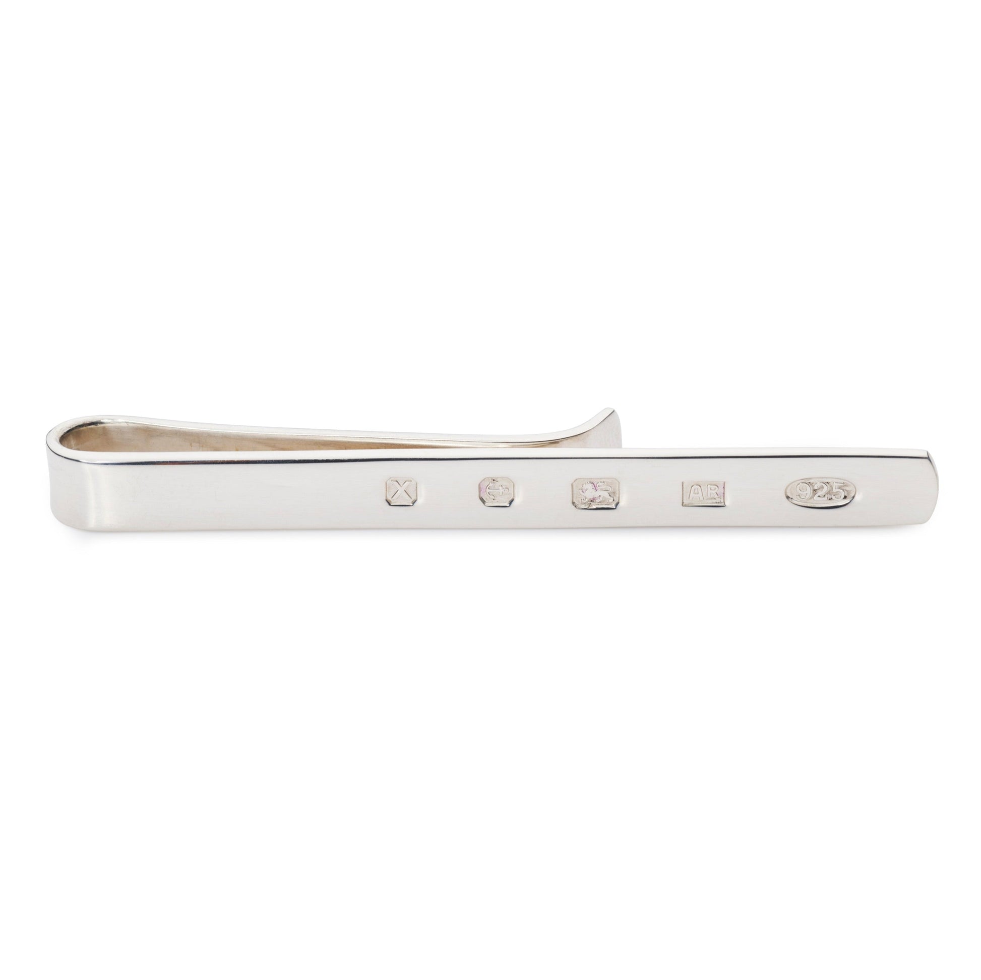 Hallmarked Sterling Silver Tie Slide Benson & Clegg