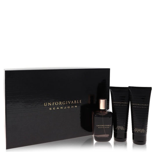 Sean John Unforgivable Gift Set - 4.2 oz / 125 ml Eau de Toilette, 3.4 oz / 100 ml Shower Gel