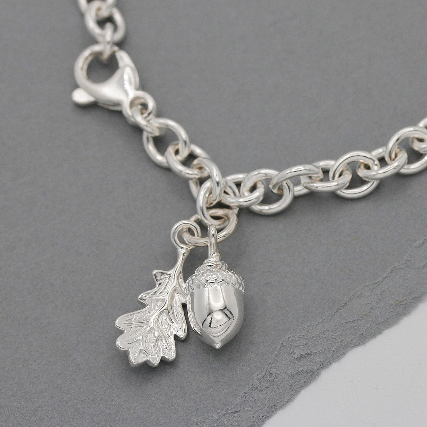 Tiny Beginnings Christening Silver Charm Bracelet