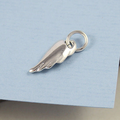 Angel Wing Silver Charm Scarlett Jewellery