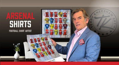 Arsenal Shirts 2024 - A2 Signed Limited Edition Prints