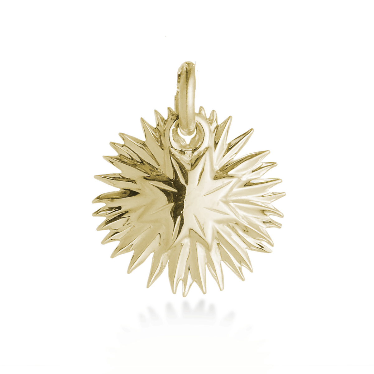 Gold Vermeil Sunflower Silver Charm Scarlett Jewellery