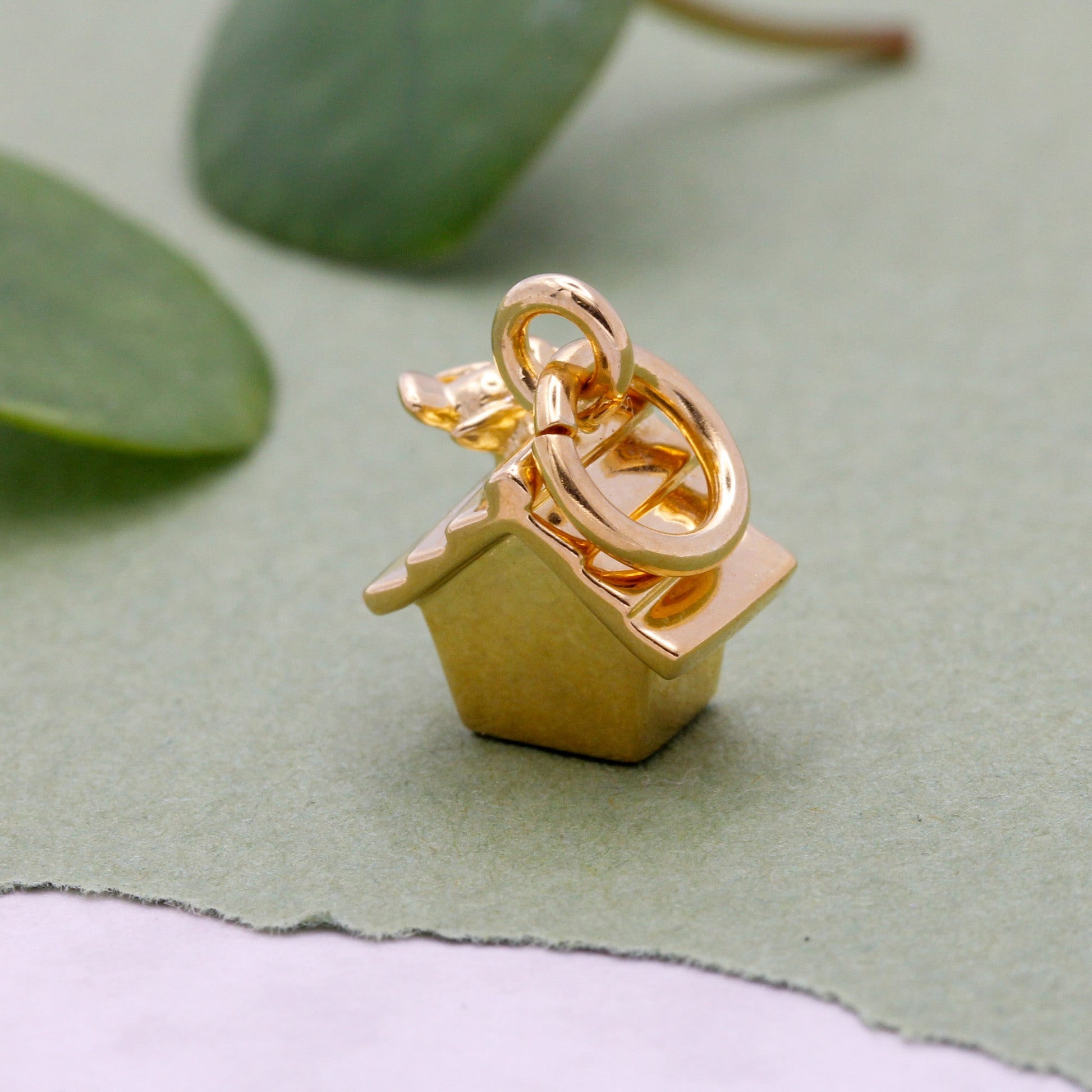 Bird House Silver Charm Scarlett Jewellery