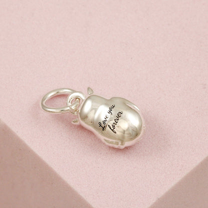 Owl Personalised Silver Charm Scarlett Jewellery