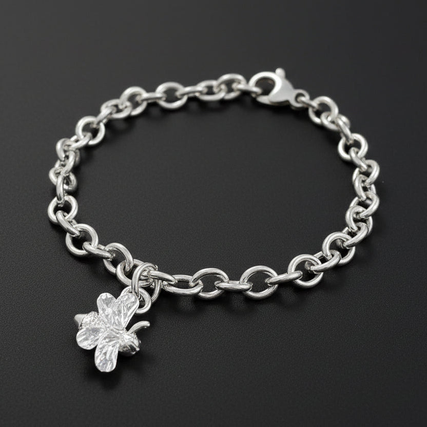 Bumble Bee Silver Charm Scarlett Jewellery
