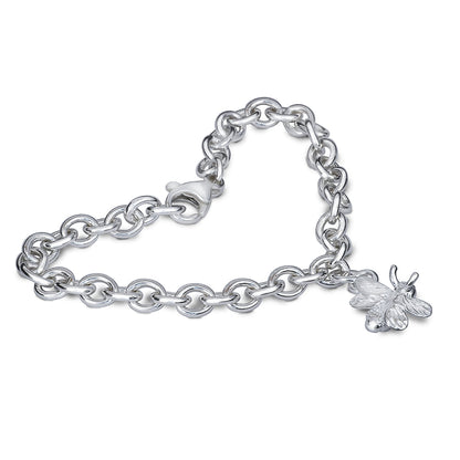 Bumble-Bee Silver Charm Bracelet Scarlett Jewellery