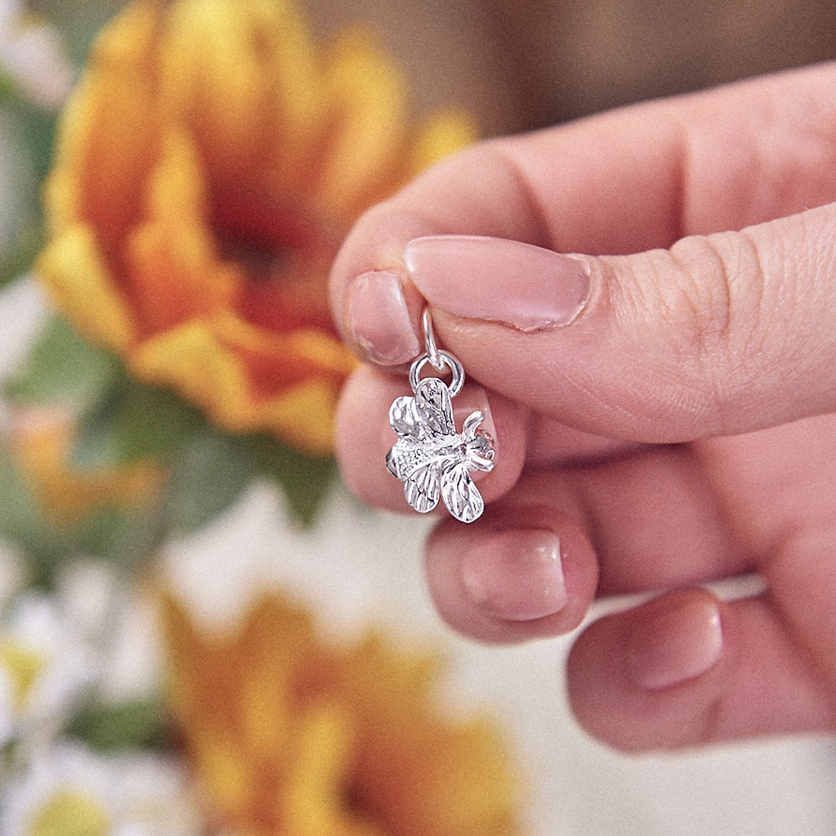 Bumble Bee Silver Charm Scarlett Jewellery