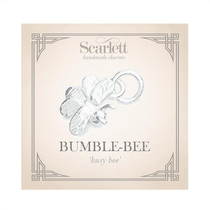 Bumble-Bee Silver Charm Bracelet Scarlett Jewellery
