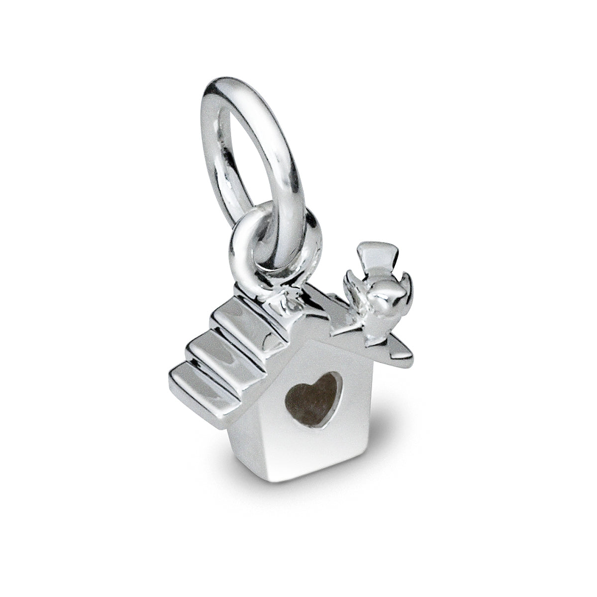 Bird House Silver Charm Scarlett Jewellery