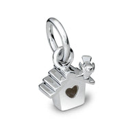 Bird House Silver Charm Scarlett Jewellery