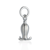 Bluebell Flower Silver Charm Scarlett Jewellery