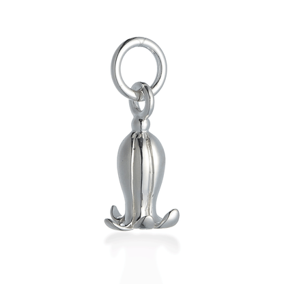 Bluebell Flower Silver Charm Scarlett Jewellery