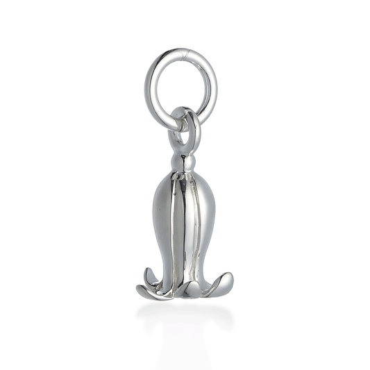 Bluebell Flower Silver Charm Scarlett Jewellery