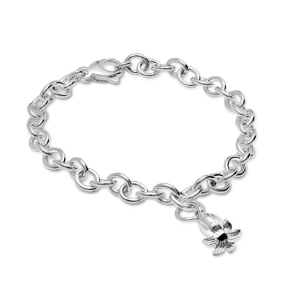 Bluebell Silver Charm Bracelet Scarlett Jewellery