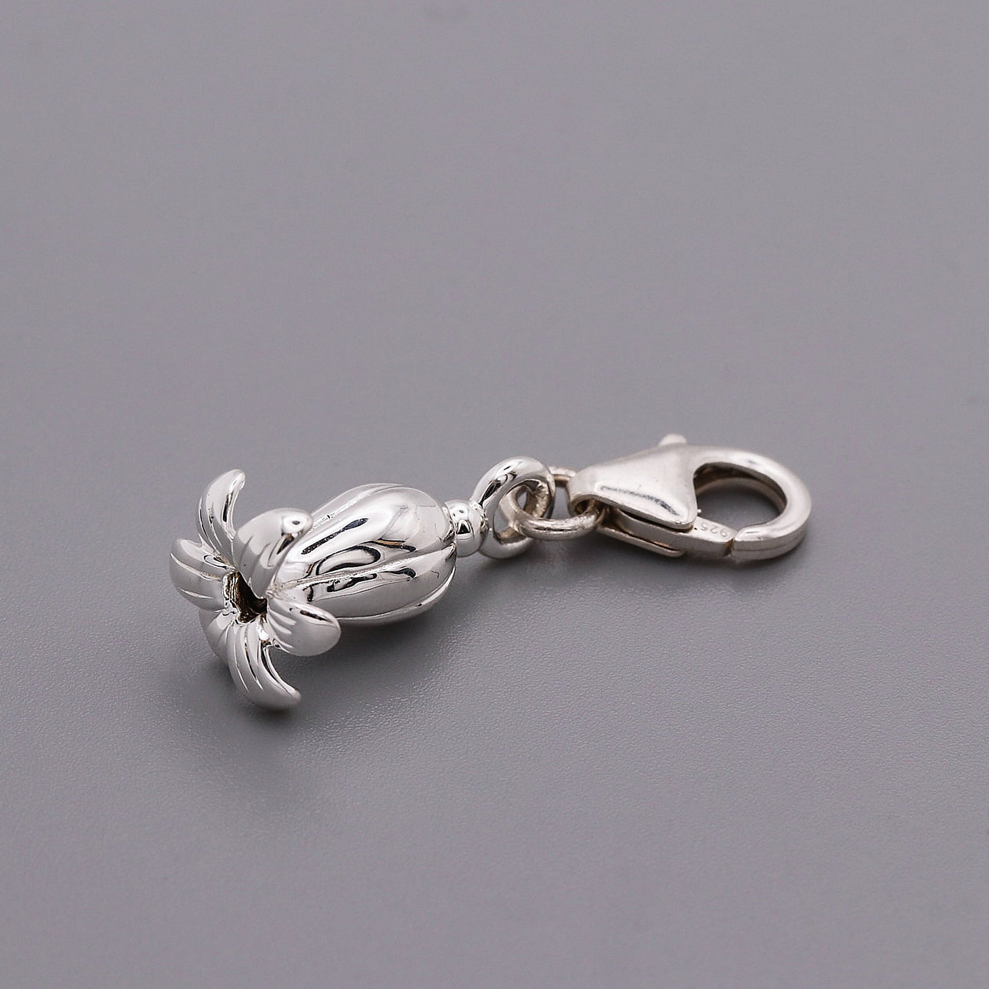 Bluebell Flower Silver Charm Scarlett Jewellery