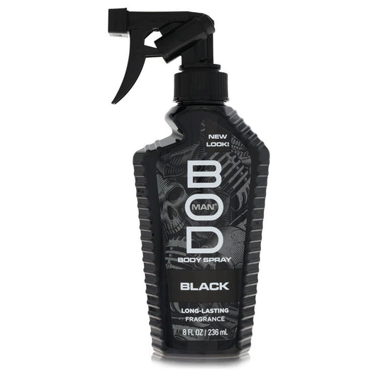 Bod Man Black by Parfums De Coeur Men's Body Spray 8 oz / 236 ml