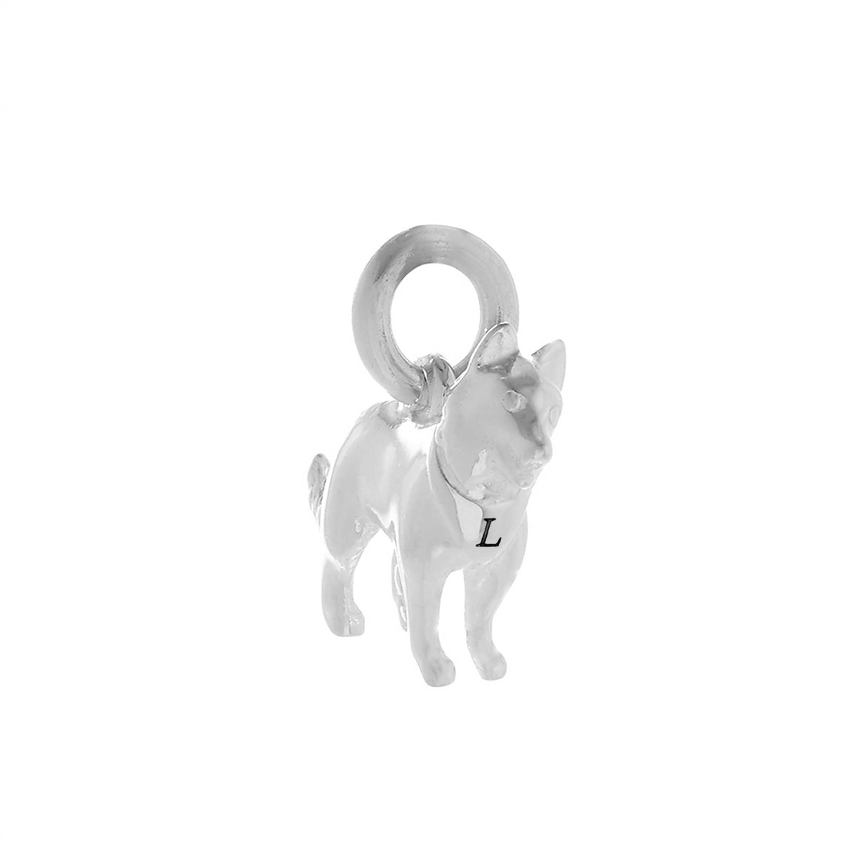 Border Collie Silver Dog Charm Scarlett Jewellery