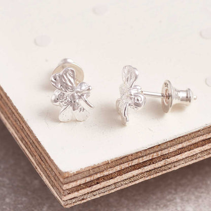 Bumble Bee Silver Stud Earrings Scarlett Jewellery