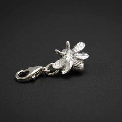 Bumble Bee Silver Charm Scarlett Jewellery