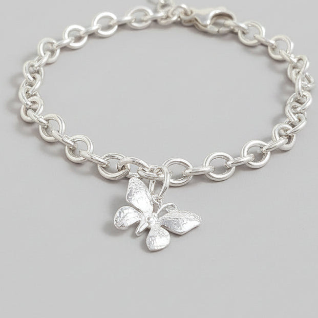 Butterfly Silver Charm Scarlett Jewellery