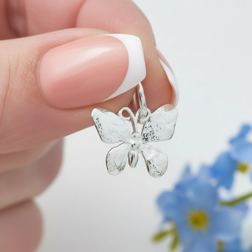 Butterfly Silver Charm Scarlett Jewellery