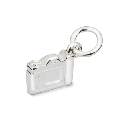 Vintage Camera Personalised Silver Charm Scarlett Jewellery