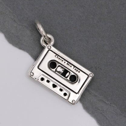 Cassette Tape Charm Scarlett Jewellery