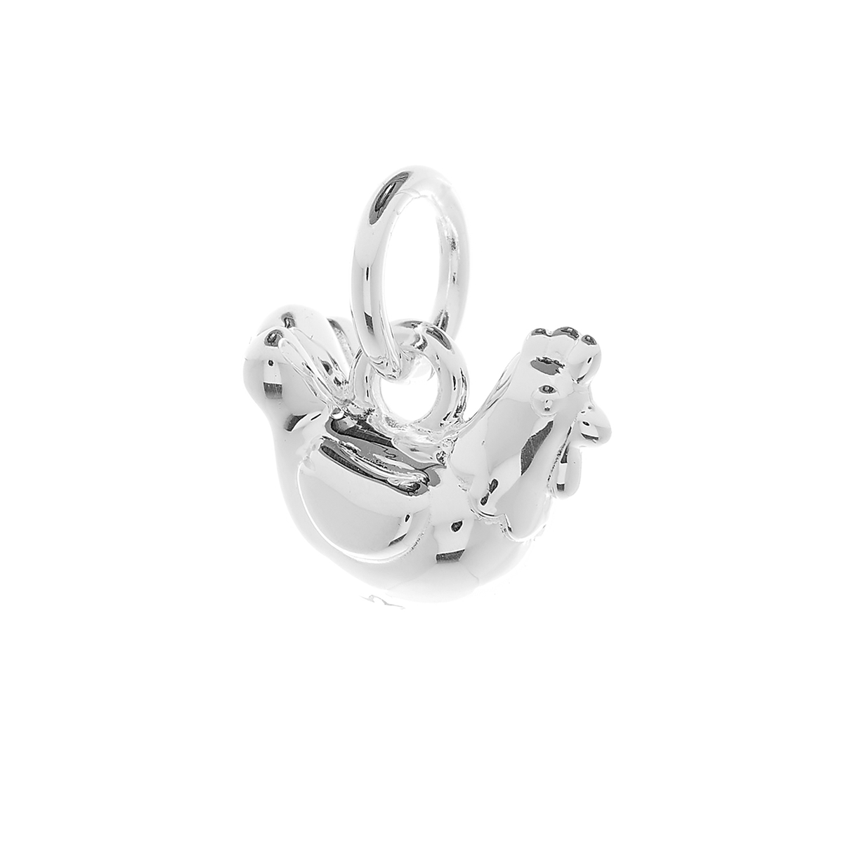 Chicken Silver Charm Scarlett Jewellery