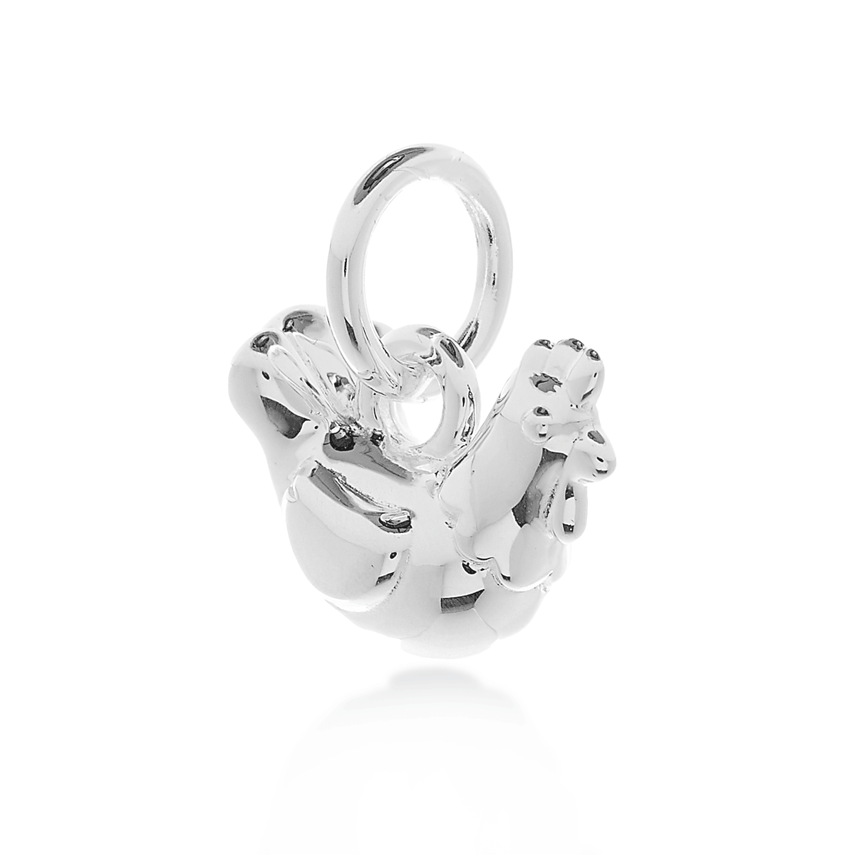 Chicken Silver Charm Scarlett Jewellery