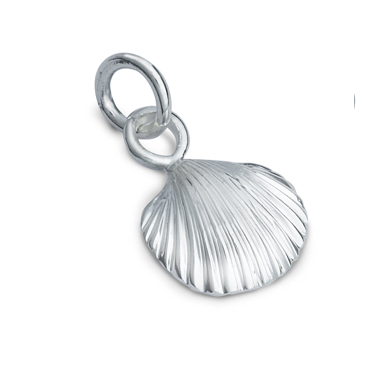 Clam Shell & Crab Silver Charm Scarlett Jewellery