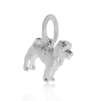 Cockapoo Silver Dog Charm Scarlett Jewellery