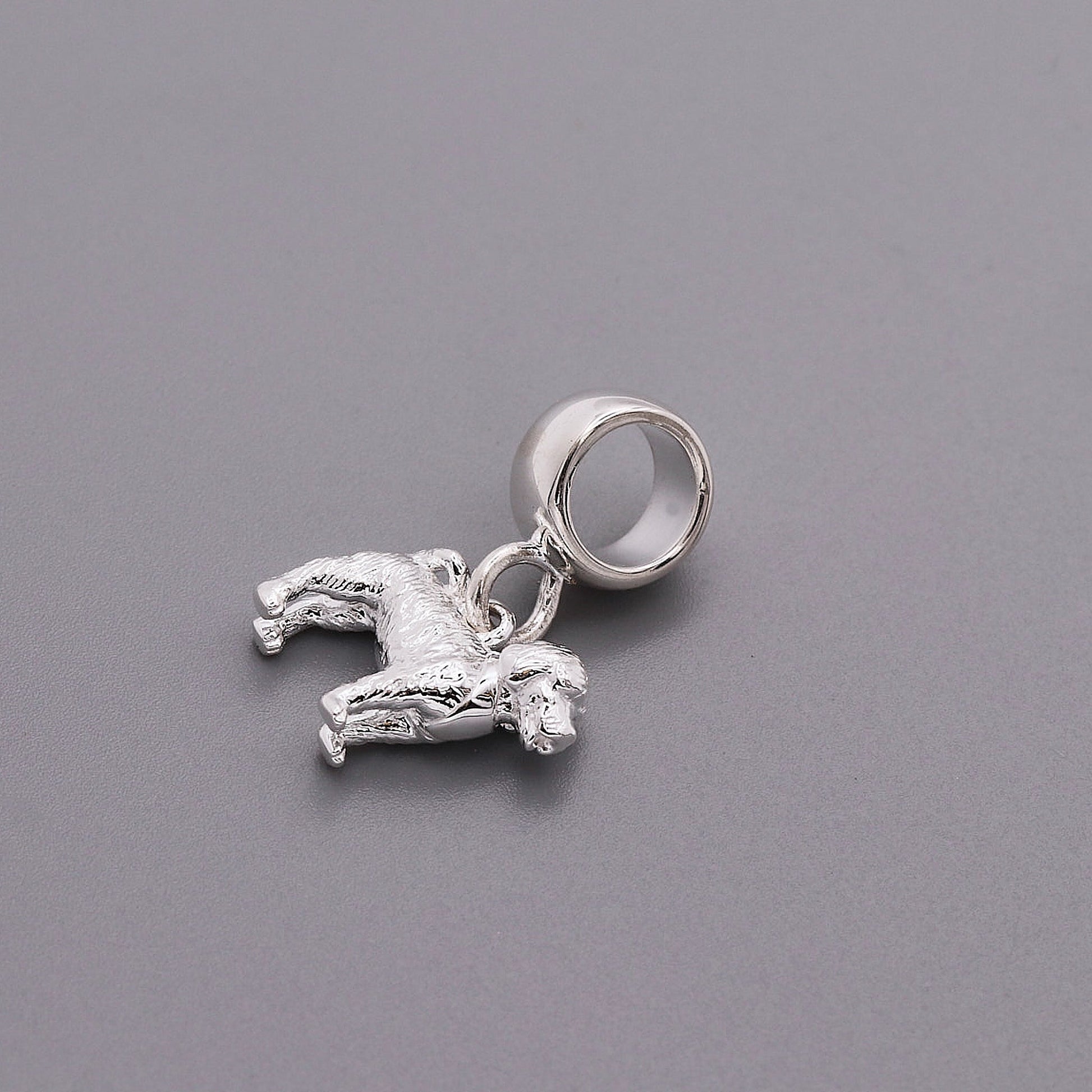 Cockapoo Silver Dog Charm Scarlett Jewellery