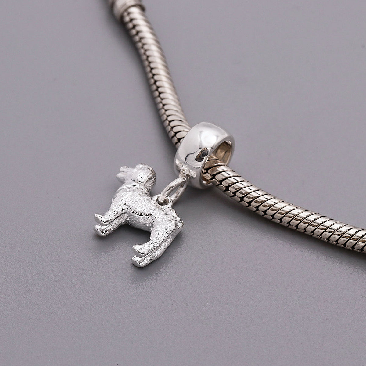 Cockapoo Silver Dog Charm Scarlett Jewellery
